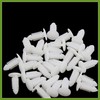 HOPESPANNER 30Pcs White Plastic Rivets Splash Guard Fastener Push Type
