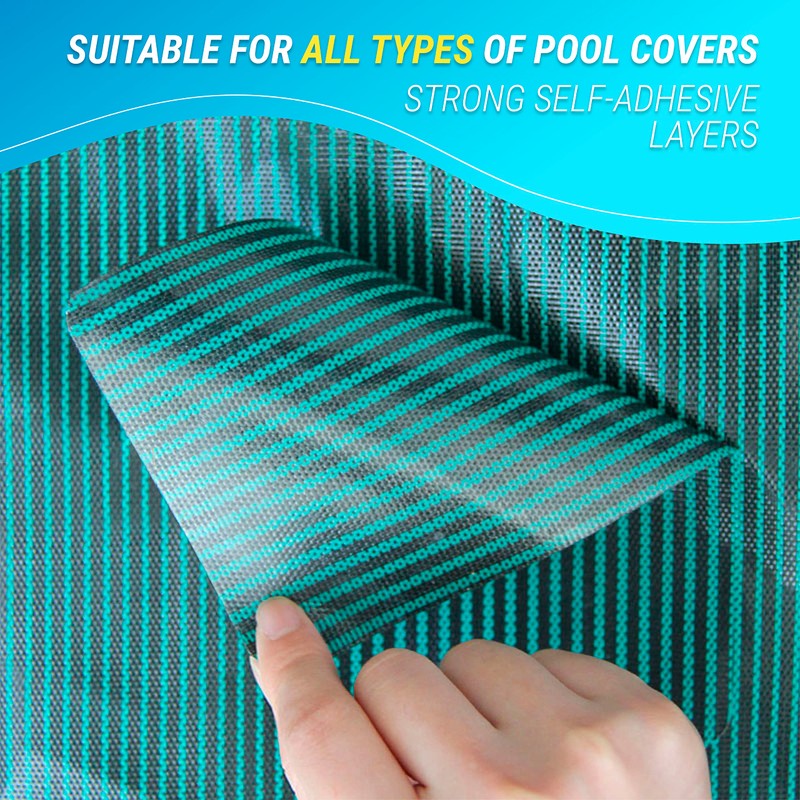 Pool Safety Cover Patch Kit, Swimming Pool Patch Repair Kit