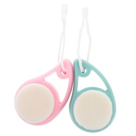 NOLITOY Facial Cleansing Brush Set 2pcs Exfoliating Brush for Face Deep Cleanse Makeup Removal Skincare Tool for Women Men