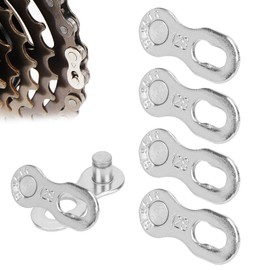 4 Pairs of Bicycle Chains, Bicycle Chains, Chain Lock Bicycle Chain, Chain Lock 12 Compartments, Bicycle Chain, Steel Bicycle Chain Clasp, Missing Link Parts Chain Lock for E-Bikes