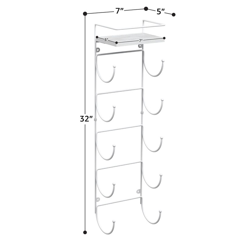 Sorbus Bathroom Towel Holder - 5 Tier Metal Towel Rack