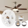 Cryfokt Led Ceiling Fan Light Retrofit Kit, Led Ceiling Fan