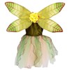 Petitebella Fairy Costume Dress 1-10y (Olive Green, 8-10 Years)