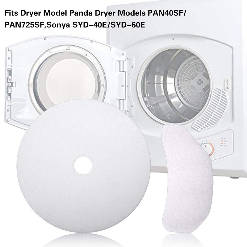 25 Pieces Compatible Cloth Dryer Exhaust Filter Set Replacement for