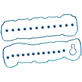 Valve Cover Gasket Set - Compatible with 2002-2003 Dodge Ram 1500 4.7L V8 VIN N 16-Valve SOHC Without Hi-Output