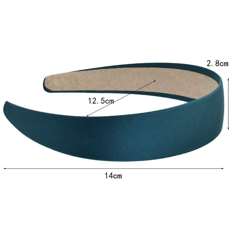 Pack of 9 Satin Headbands, Hard Headbands, Satin Headbands, Headbands,