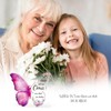 BETESSIN Gifts for Grandma - Butterfly Table Decoration - "Glück