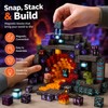 100-Piece Magnetic Building Blocks for Creative STEM Play – Cave