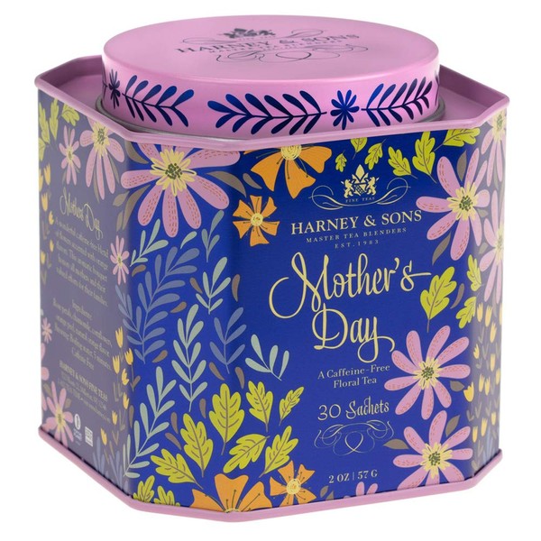 Harney & Sons Mother's Day Tea, 30 Sachets in decorative tin