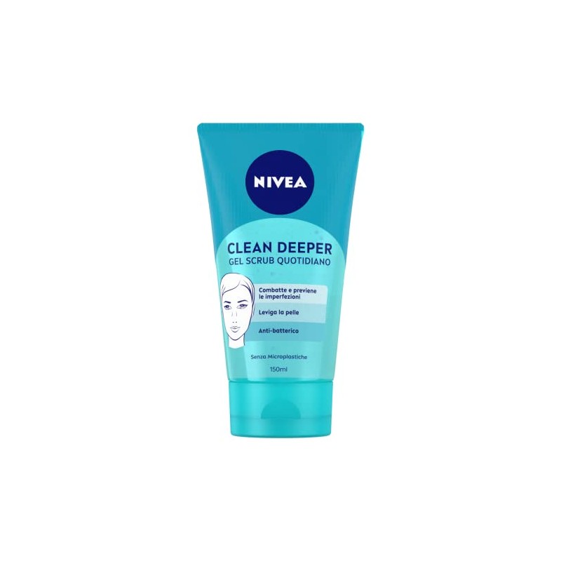 Nivea visage pure effect clean deep gel exfoliante 5.1 fl
