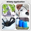 20PCS Rubber Grommets 1/4"(6mm) Drill Hole, 3/16"(4mm) ID Durable Black