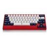 Leopold FC650MDS White Blue Star PD 65% Double Shot PBT