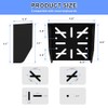 Waterproof Cover Keypad Mounting Post Bracket, Pedestal Mount for Keyboard
