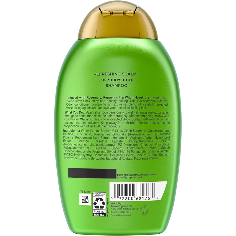 OGX Rosemary Mint XS Shampoo 13oz