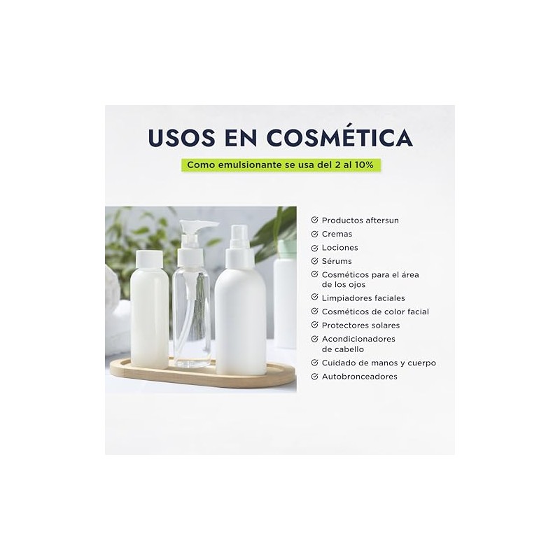 HEBBE Olivem 1000 500 g | Autoemulsionante Natural PEG-Free |