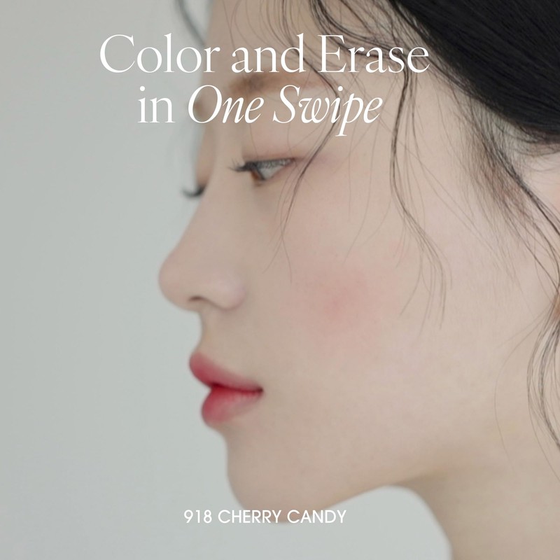 AmeliSeoul PLAT LIPS 918 CHERRY CANDY, Lip & Cheek, Lightweight,