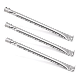 Criditpid 15 3/4" Barbecue Burner Tubes for Broil-Mate 7123-64H, 7821-64, 7821-67, 7825-64H, 743964 Gas Grill Models, Durable Stainless Steel Burner for Broil Mate. (3-Pack)