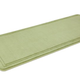 ITSOFT Memory Foam Bath Mat 24x16, Non Slip, Machine Washable, Quick Dry & Absorbent Bathroom Rugs, Bath Mats for Bathroom Floor, Tub & Shower, Bathroom Rug, Sage Green