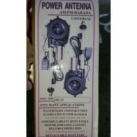 Harada MX-22 AM/FM Universal Fully Automatic Power Antenna Fits Most Cars