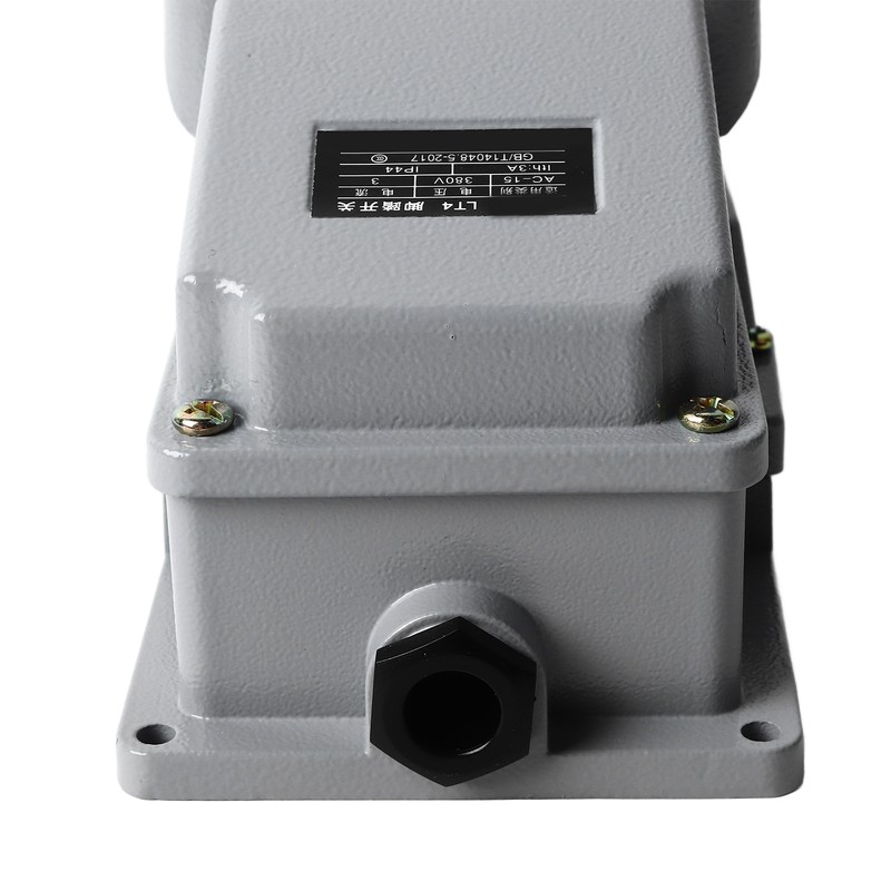 Machine Tool Treadle Switch 1NC 1NO Silver Contact Self Reset