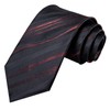 Hi-Tie Men Ties Sets Silk Stripe Paisley Necktie Pocket Square
