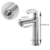 Bamboo Shape Stainless Steel Basin Faucet Cold Water Sink Faucet