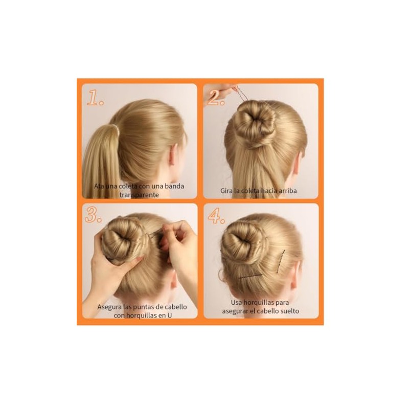 100 Horquillas para Cabello, 100 Pasadores para de 2 Pulgadas,