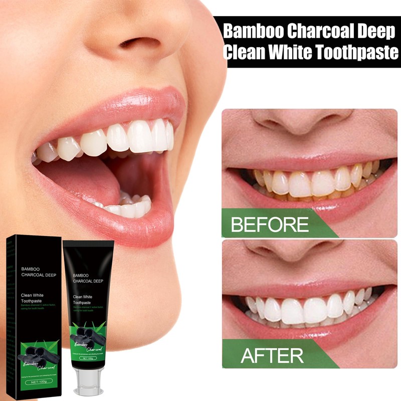 Activated Carbon Deep Cleaning Toothpaste,Teeth Whitening Toothpaste,Charcoal Whitening Toothpaste,Whiten Toothpaste,Black