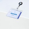 Avery 4827 Double Security Badge Holder with Extendable Reel 90