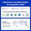 ATLEMISME Empty Vegan Capsules Size 3 - Vegan Capsules Empty