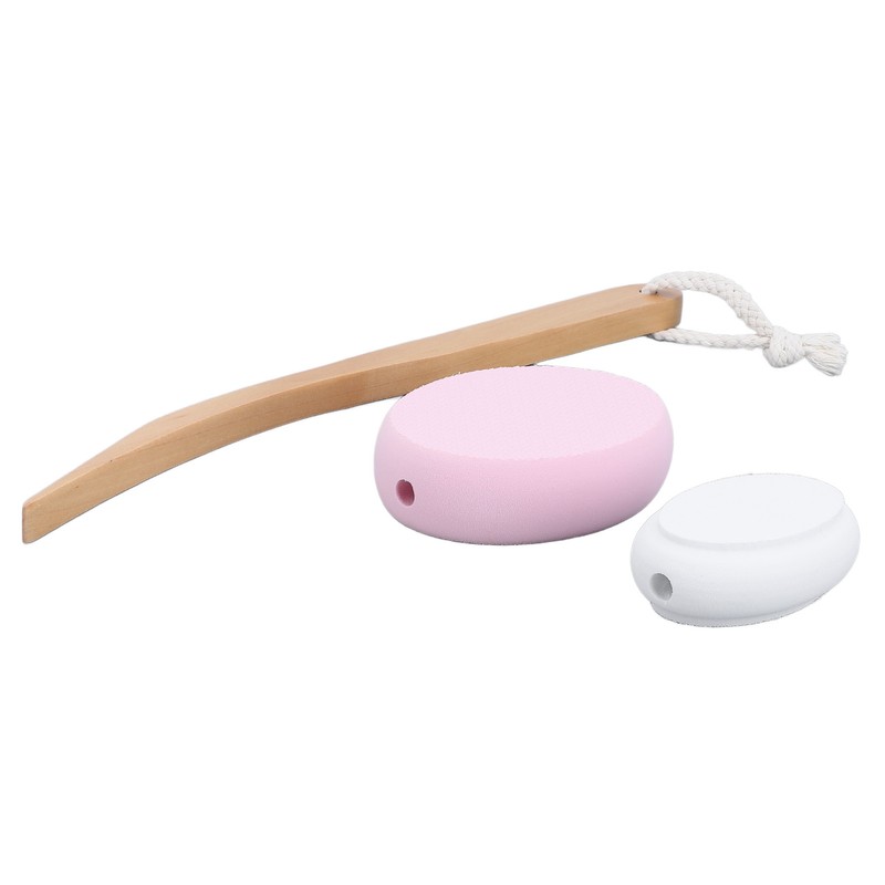Lotion Applicator Long Handle Back Cream Applicator with 4 Replaceable