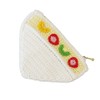 KIYOHARA HAPPY COTTONN Knitting Meal Pouch Kit, Fruit Sand, Includes