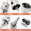 Hole Saw LAIWEI Carbide Hole Cutter Stainless Steel Metal Drill
