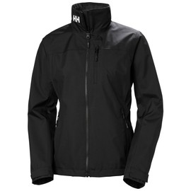 Helly-Hansen Women's Crew Jacket 2.0, 990 Black, Medium