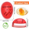 Egg timer, set of 3 egg timers, timer for boiled