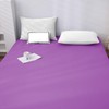 NAFAY LIVING Fitted sheet-Plain Dyed Ultra Soft Microfiber Bedding Sheet