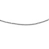 DUR K2255 Women's Ball Chain Rhodium-Plated Silver 925 / -