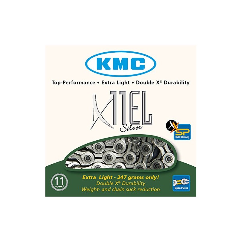 KMC X-11 EL Bicycle Chain silver 2018 7 speed chain