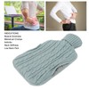 Hot Water Bottle Rubber Hot Compress Reduce Pain Leakproof Safe