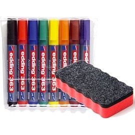 Whiteboard Marker 363, 1-5 mm, Set of 8