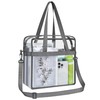 Oraben Clear Bag Stadium Approved 12x6x12 Clear Tote Bag with