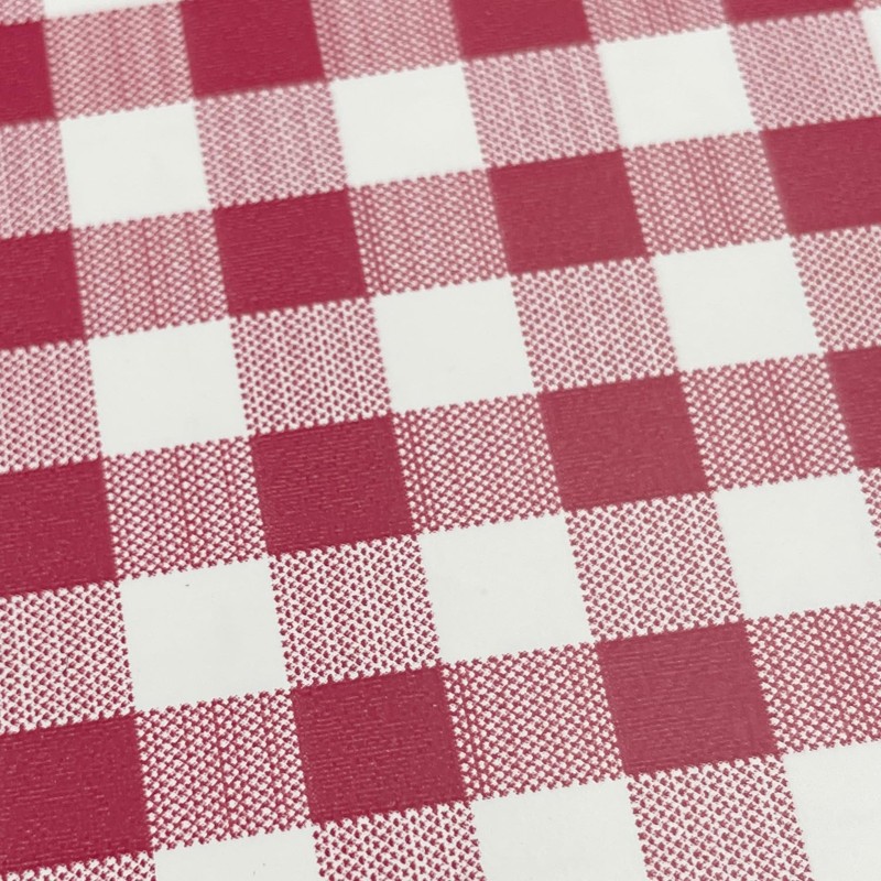 Yifely Red Holiday Gingham Drawer Paper Self-Adhesive Shelf Liner Makeup