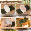 EKIND Sushi Mold Set for Rice Musubi Maker Press DIY