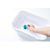 Isetou I-590 Folding Washtub, Kitchen Soft Tub, 2.6 gal (6.6