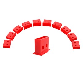 10 PCS USB Dust Cap Plugs,USB Type-A Dust Plugs,USB Cap Port Protectors,Dust Cap Protector Plug Caps for USB A Female Ports (Red)