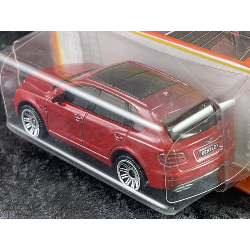 Matchbox 2022 MBX Team Bentley 82/100 Red Bentley Bentayga