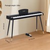 AODSK Beginner Digital Piano 88 Key Keyboard,Full-size Electric Piano for