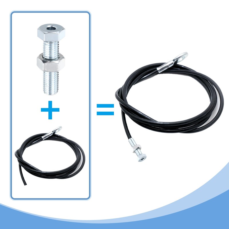 PATIKIL Gym Machine Accessories, 5pcs M12 Wire Rope Port Joint