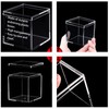 LUNKUIVY 24 PCS Acrylic Square Cube Plastic Small Acrylic Box