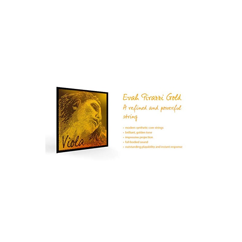 EVAH PIRAZZI Eva Pilazzi Gold Viola String 4 String Set